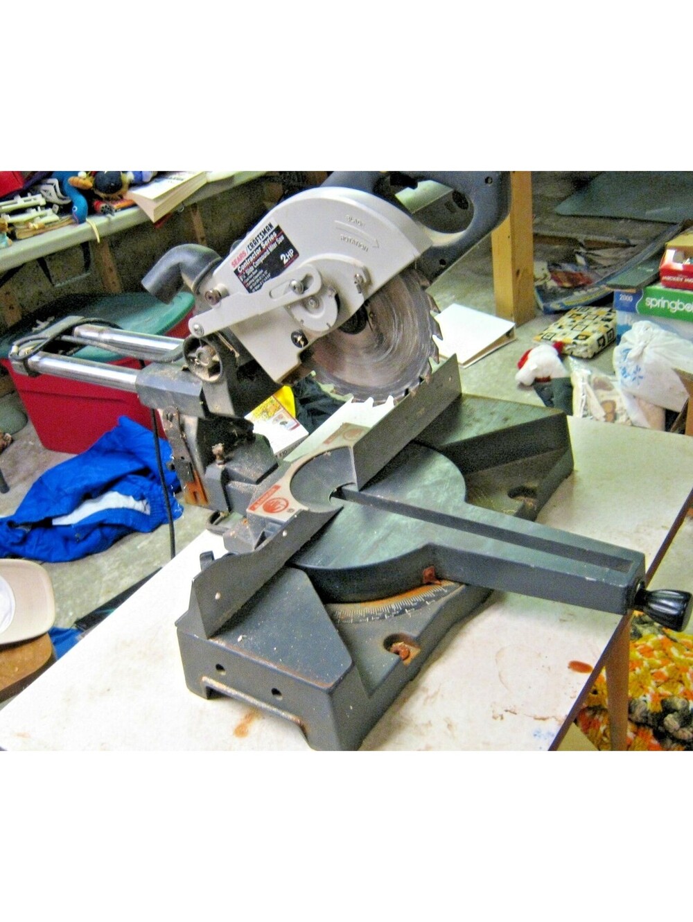 The Sears Craftsman 8 1/4" Slide Compound Miter Saw (Model # 113.234880)